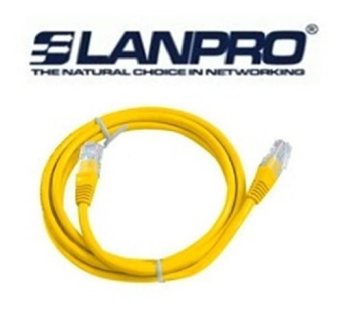 Patch Cord Cat5e, Utp Stranded 24 Awg, Tipo Moldeado Liso 1m