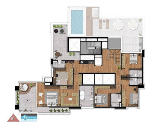 Imagem 6 de 30 de Apartamento Com 4 Dormitórios À Venda, 337 M² Por R$ 5.400.000,00 - Tatuapé - São Paulo/sp - Ap5644