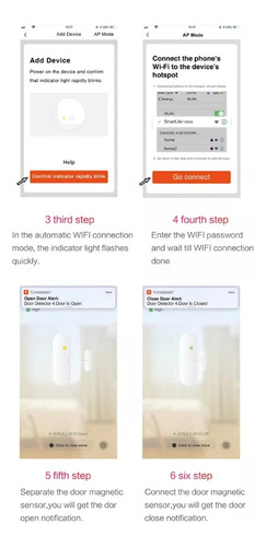 Sensor Wifi Puerta O Ventana Alexa - Google Home App Tuya