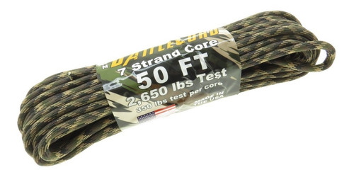 Rg1125 Arm Battlecord 2,650 Lb Camo Parachute Cord Paracord