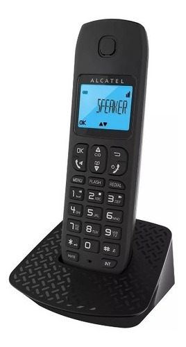 Teléfono Inalámbrico Alcatel E192 Negro Escritorio Telefonos
