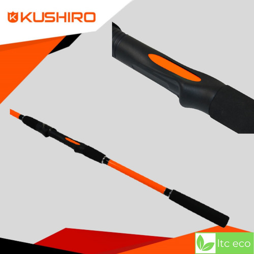 Imagen 3 de 10 de Caña Pescar Spinning 2.4 Mts Pesca Variada Kushiro 2 Tramos