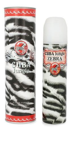 Cuba Jungle Zebra Women Edp 100 ml, volumen unitario 100 ml
