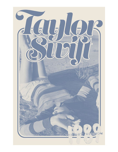 Poster Papel Fotografico Album 1989 Taylor Version 40x80