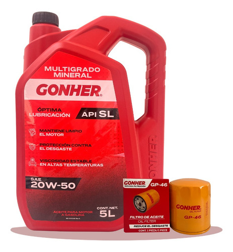 Kit Cambio Aceite Pontiac Grand Prix 1997-2008 V6 3.8 L