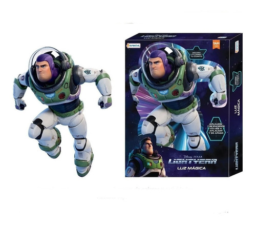 Buzz Lightyear Pixar Juguete Luz Magica Aplaude Y Enciende