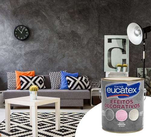 4 Efeito Cimento Queimado Efeitos Decorativos Eucatex 5kg