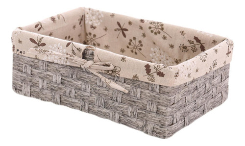 Hh Bin Bin Storage De Cesta De Tecido Retangular Farmhouse M