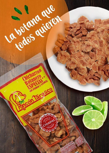 Chicharrón Botanero De Cerdo Rincón Tarasco Fritura Snacks