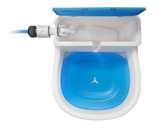 Fonte De Jardim Bebedouro 1,5l Auto Filling Chill Out Afp Cor Água
