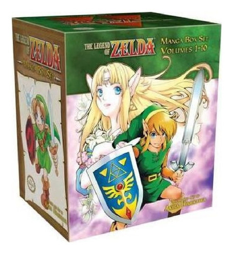 The Legend of Zelda Box Set, de Akira Himekawa. Editorial Viz Media, Subs. of Shogakukan Inc en inglés