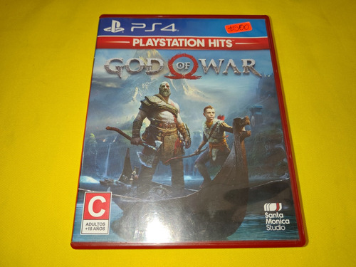 God Of War Ps4 Disco En Buen Estado Y Funcionando Al 100 