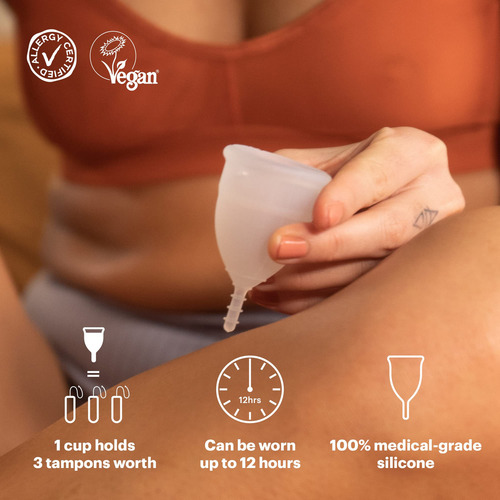 Copa Menstrual Tamaño Mini Solución Ecológica Y Reutilizable