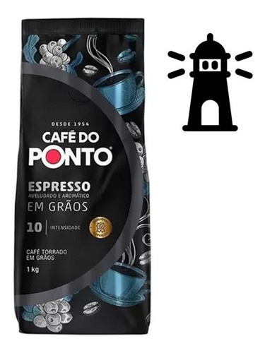 Café Em Grãos Café Do Ponto Espresso Torrefacto Em Sacola 1k