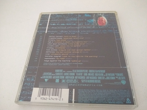 The Matrix (marylin Manson Rob Zombie) Soundtrack - Cd (Usado)