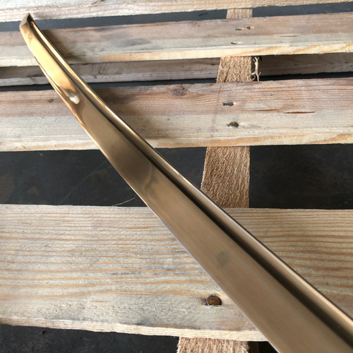 Katana Acero Dorado 1045 Canal Sangrador Full Tang 1359