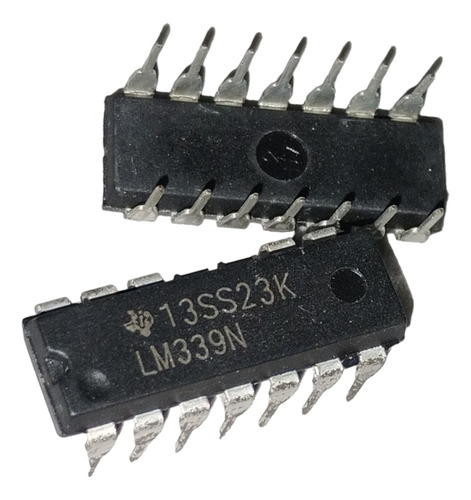 Lm339n Lm339 Integrado Comparador De Voltaje (4 Unidades)