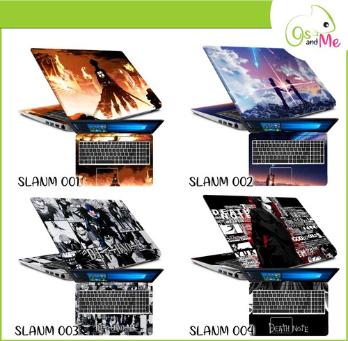 Imagen 2 de 9 de Skin Laptop Protector Decora Anime Goku Manga + Instalacion