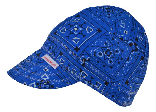 Gorra De Soldadura Reversible Comeaux Caps 7 Azul