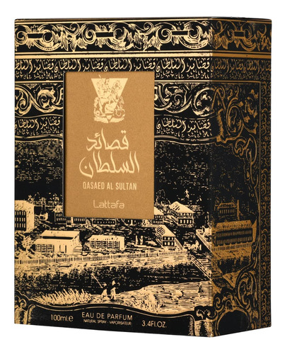 Perfume Lattafa Qasaed Al Sultan Eau De Parfum 100ml For Uni