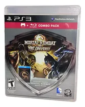 Comprar Mortal Kombat Vs Dc Universe Silver Combo Pack Ps3 Fisico