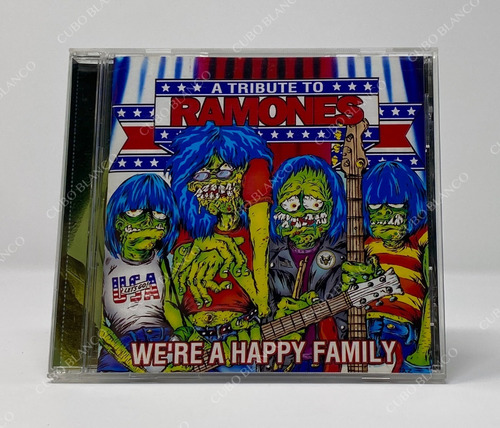 A Tribute To Ramones - We're A Happy Family Cd (Usado)