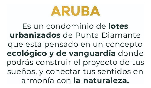 Terreno De Inversión, Riviera Maya Condominio Aruba