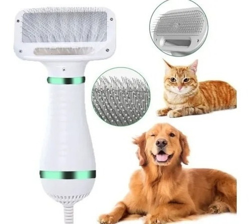 Cepillo Secador Aspirador De Pelo Para Mascotas Perro Gato