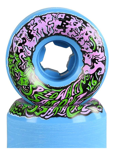 Ruedas Skate 53mm Slime Balls Vomit Mini Blue | Laminates