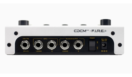 Pedal de efecto Hotone Ampero II Stomp MP-300 blanco