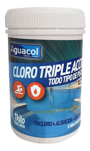 Tabletas Piscina 1kg