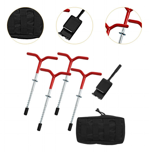 4pcs Anchors De Pesca De Hielo Anchor De Hielo Sin Zócalo