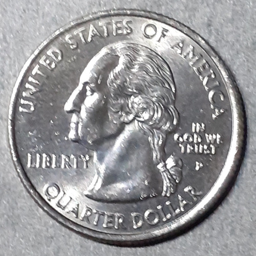 Moeda Quarter Dollar De 2008 New México Usa. Km#422 (Usado)