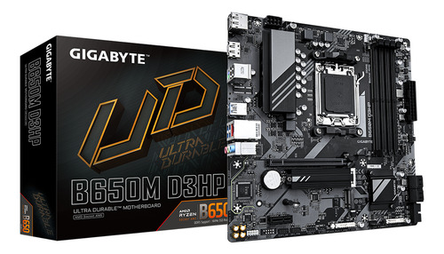 Tarjeta Madre Gigabyte B650m D3hp Am5 Ddr5 M.2 Micro Atx