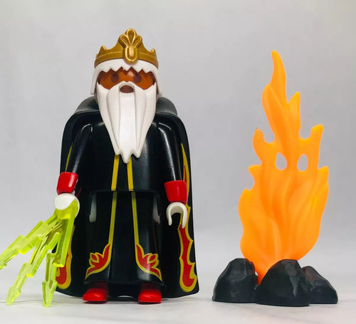 Playmobil Special 3932 Brujo De Fuego Magic Retromx (Usado)