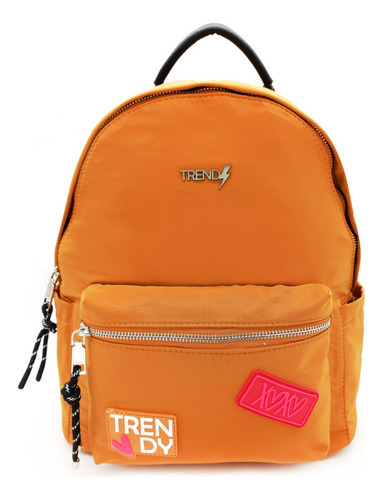 Mochila urbana moderna 12129 cor mostarda