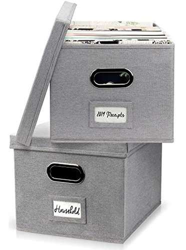 Gabinetes Para Escritorios  Set De 2 Cajas De Archivos