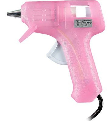 Mini Pistola Cola Quente Rosa Hot Gm-160e Grátis 2 Tubos!!!!