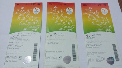 Ingresso Olimpiadas Rio 2016 Versao Comemorativa Esportes