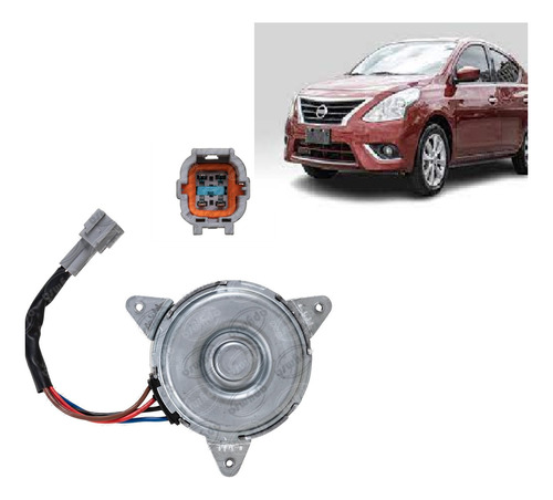 Ventilador Nissan Versa March 13 14 15 16 17 18 (4pines)