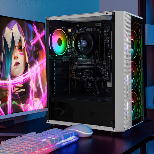 Xtreme Pc Amd Radeon 760m Ryzen 5 16gb Ddr5 1tb Monitor 27