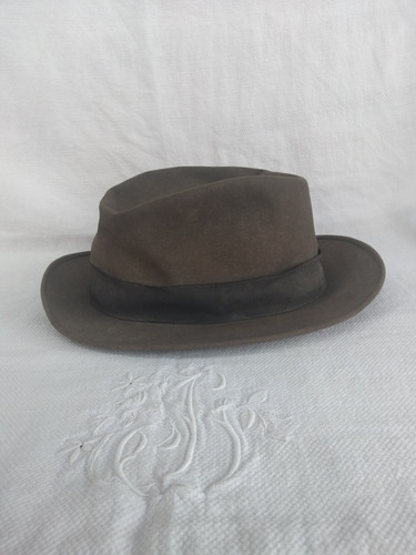 Antiguo Sombrero Hombre Tipo Paño En Buen Estado (Usado)