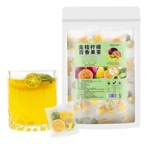 1 Combinación De Té De Kumquat, Limón Y Maracuyá -
