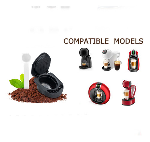 Adaptador De Cápsulas Reutilizables Dolce Gusto Con Gen