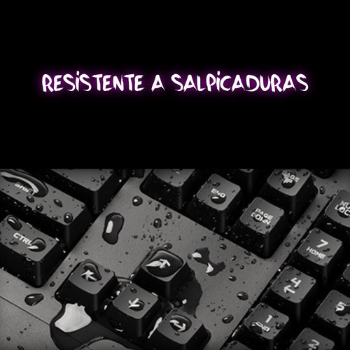 Imagen 6 de 7 de Teclado Logitech G213 Prodigy Gaming Esp Retroiluminación Pc