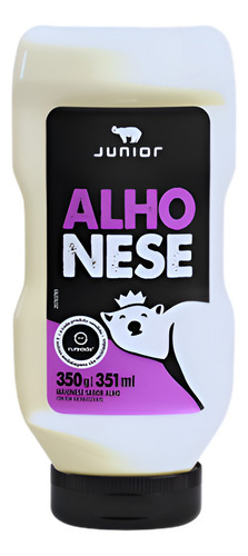 Maionese De Alho Alhonese Junior Kerry Frasco 350g