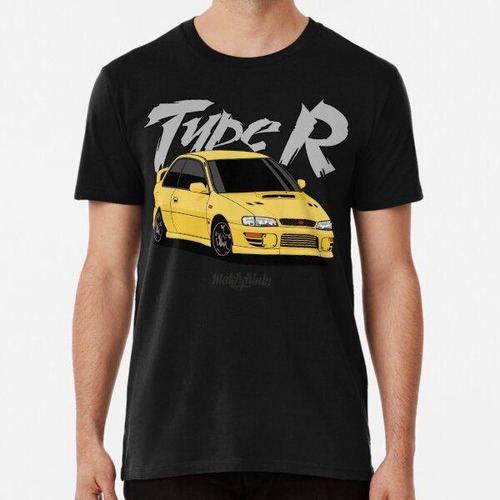 Remera Impreza Tipo R (amarillo) Algodon Premium