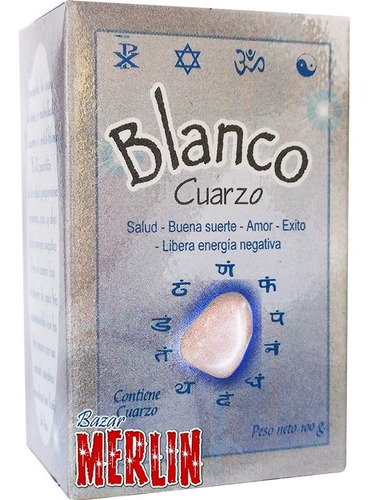 Jabon De Cuarzo Blanco - Elimina Malas Vibras Y Negatividad