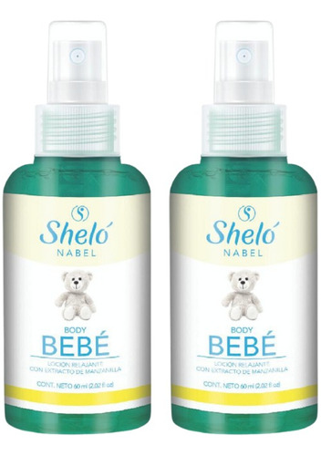 2 Pack Body Bebé Shelo