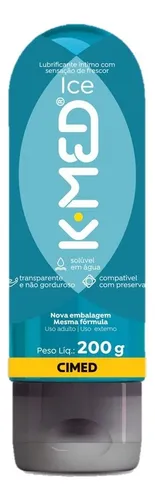 Lubricante íntimo K-med Ice Cold Sex Gel 200 g